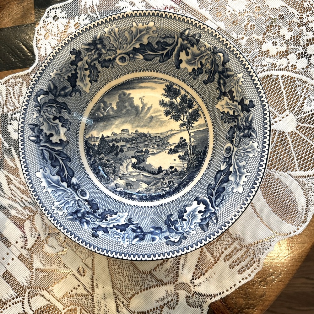 Johnson bros. “View of Richmond Virginia” vegetable bowl